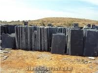 India Black Limestone for Paving Slabs & Tiles