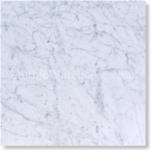 Carrara White Marble Tile 12"X12"