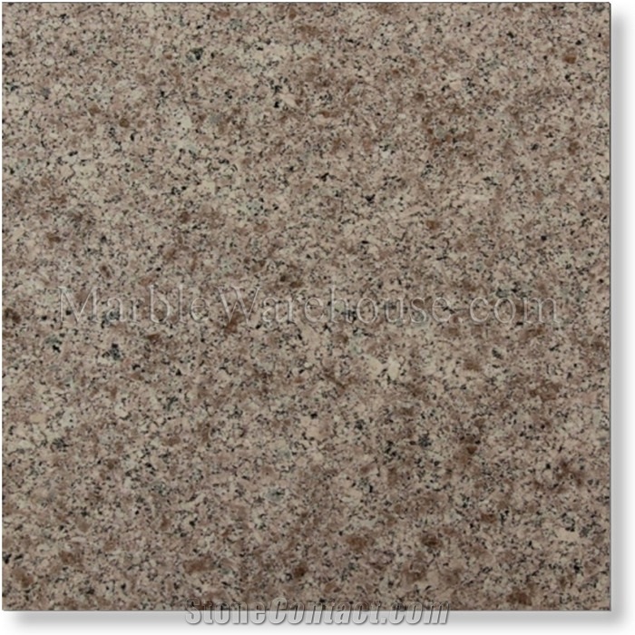 G611 Granite, Almond Mauve Granite Tile 18"x18"
