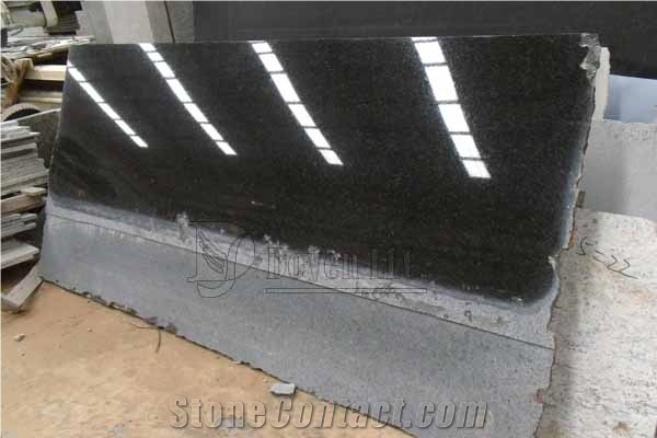 Black Pearl Granite Laminated Polished Countertops