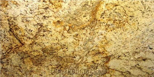 Brazil Golden Rustic Yellow Polished Tiles&slabs