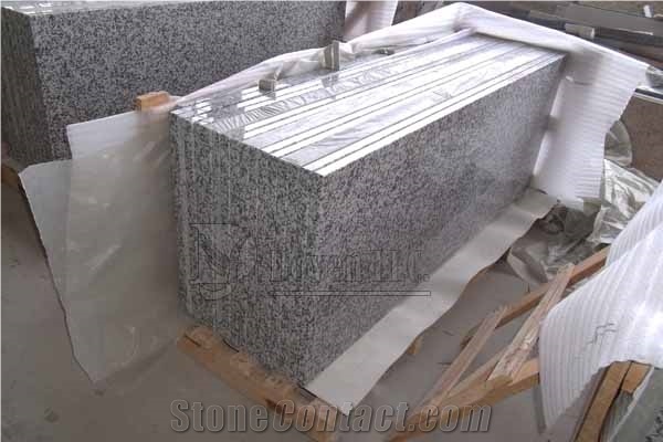 China Bianco Sardo Granite Kitchen Countertops, Grey Granite Kitchen Countertops
