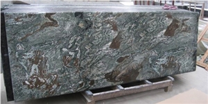 Indian Ivory Red Granite Kitchen Countertops