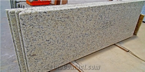 Indian Ivory Red Granite Kitchen Countertops