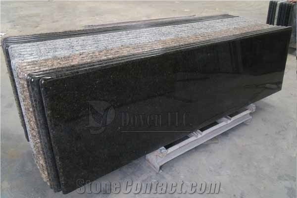 Laminated Ogee Granite Countertops, Grey Granite Countertops