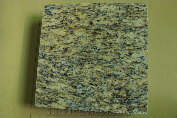 Santa Cecilia Dark Flooring Tiles,Brazil Yellow Granite Slabs & Tiles