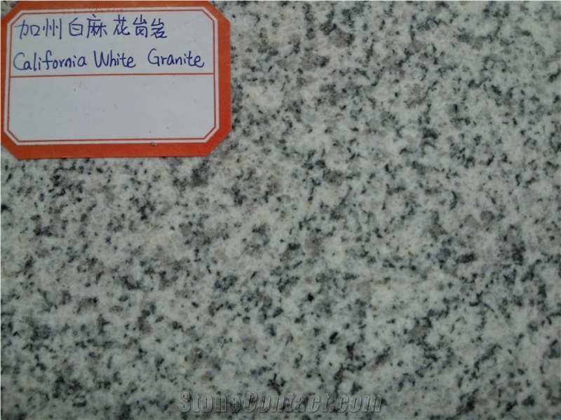 California White Granite Slabs & Tiles