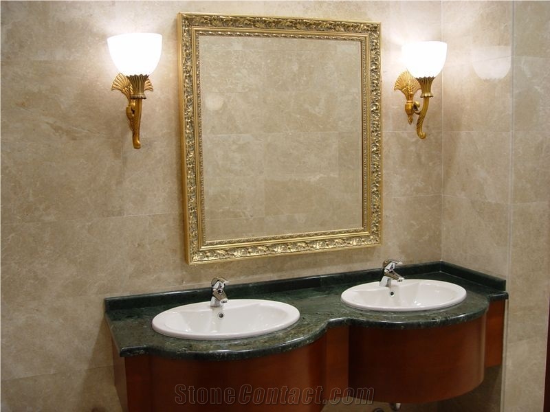 Verde Guatemala Marble Hotel Bathroom Top
