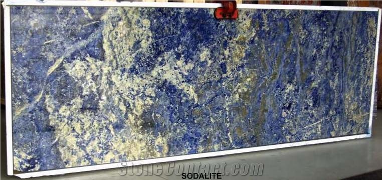 Blue Sodalite Granite Slabs