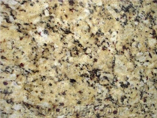 Giallo Santa Cecilia Granite Tiles, Brazil Yellow Granite