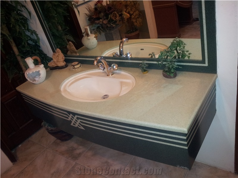 Countertops, Wash Basin Granite from Saudi Arabia