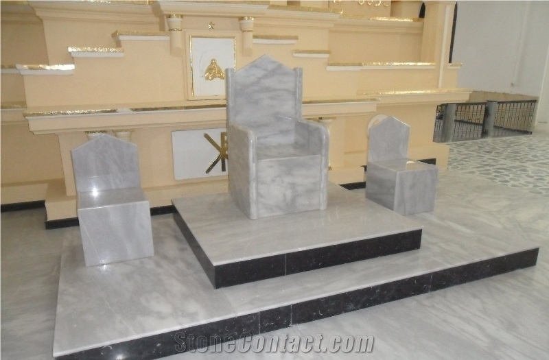 Gris Marble Church Altar Design