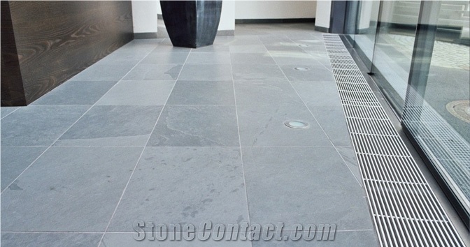Brazil Grey Slate Flooring Tiles