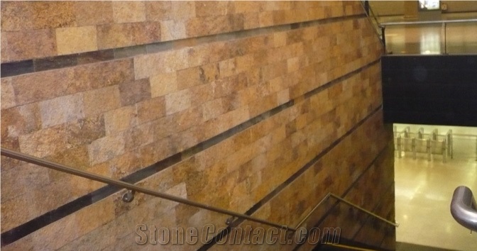 Morayma Sandstone Wall and Floor Tiles, Brazil Yellow Sandstone