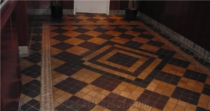 Wine Slate Wall and Floor Tiles, Brazil Lilac Slate