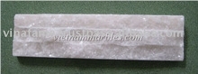 Crystal White Chisel, White Marble Cultured Stone, Wall Stone