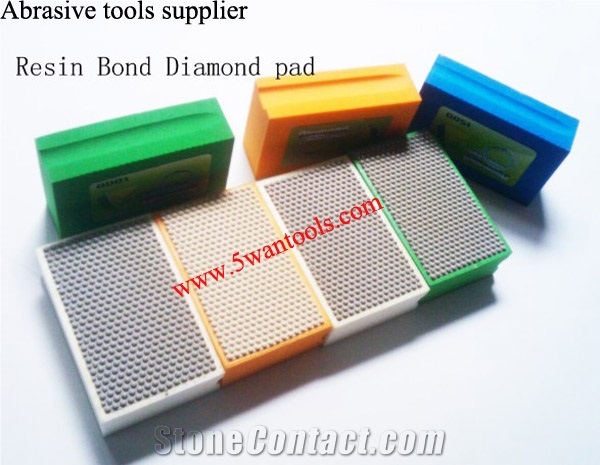 Resin Bond Diamond Hand Polishing Pad and Block