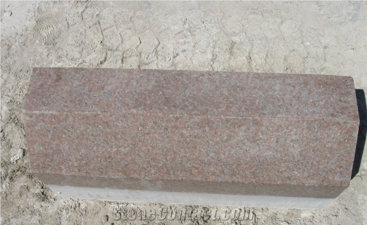 G386 Red Granite Curbstone,Kerbstone,