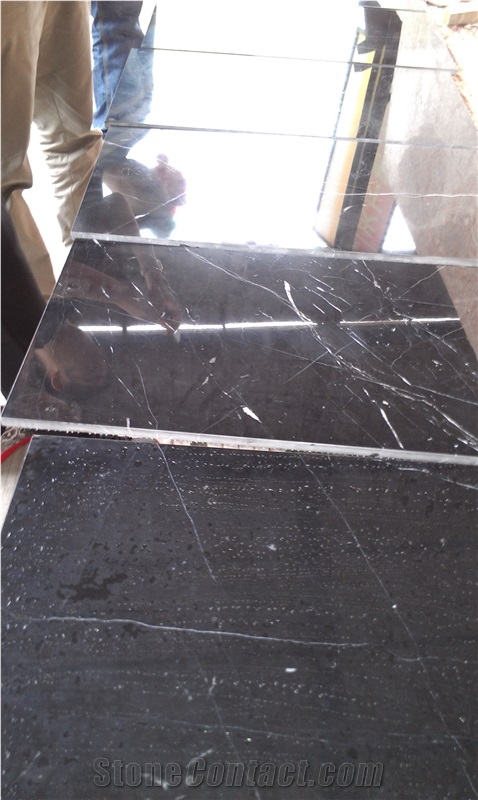 The Competitive Cost Of Black Nero Marquina with High Quality Slabs & Tiles