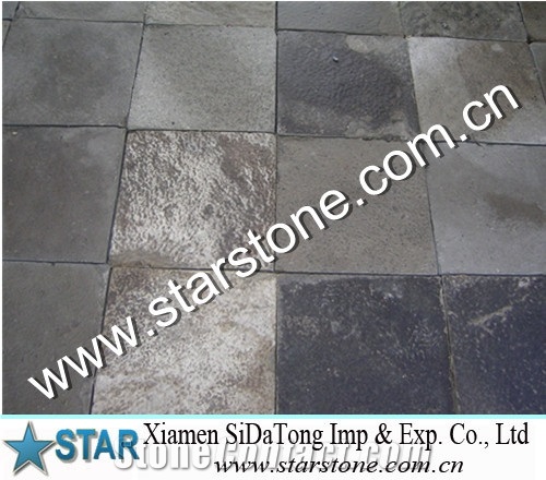Blue Limestone Paving Tiles, China Blue Limestone Landscaping Stones