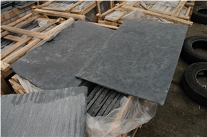 Indian Stone Black Limestone Cobble & Pavers