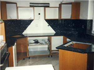 Star Galaxy Granite Kitchen Countertop