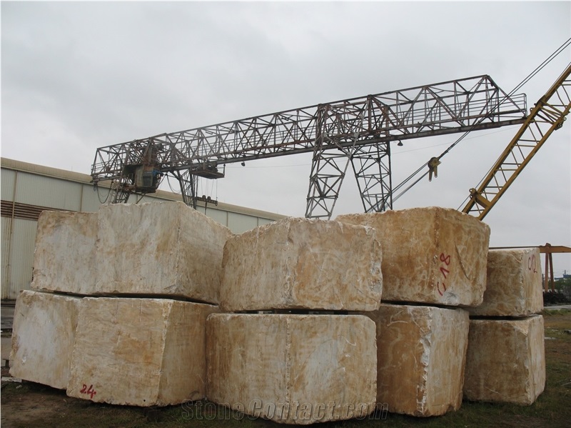 Wood Vein Marble Blocks, from Nastoma Stone Vietnam