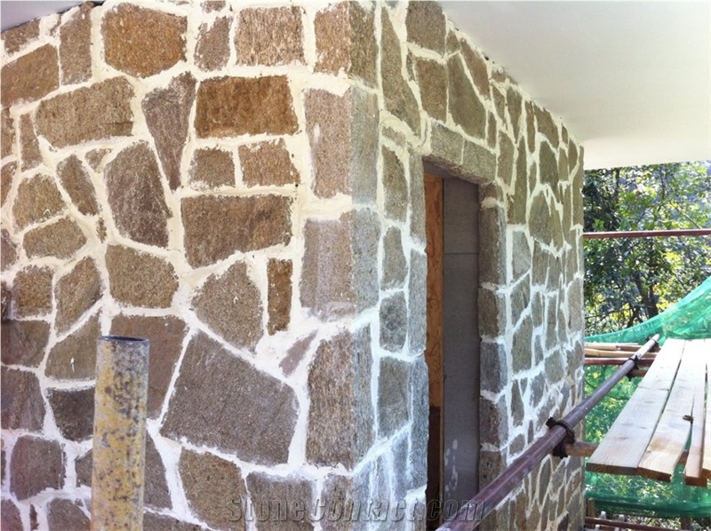 Yellow Granite Loose Sone, Lw-014 Yellow Granite Building & Walling
