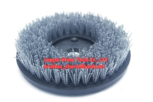 8 Inch Brush/Diam 200mm Brush/Industrial Steel Wire Brush for Stone Material/Diam 200mm Abrasive Brushes for Antique Stone Surface