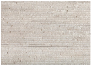 Crystal White Quartzite Slim Line Wall Panel