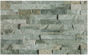 Tibet Green Quartzite Cultured Stone Wall Panel