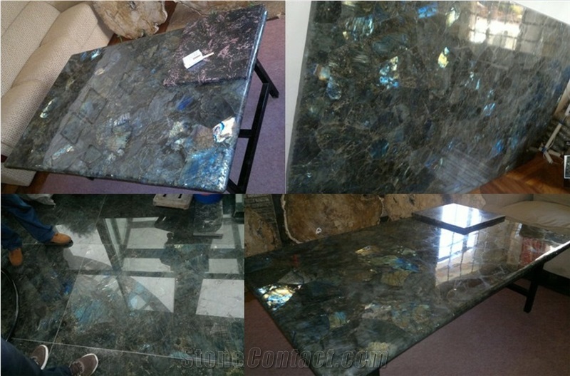 Labradorite Blue Granite Slabs,Tiles