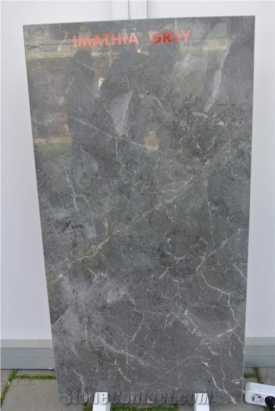 Imathia Grey Marble Slabs, Tiles