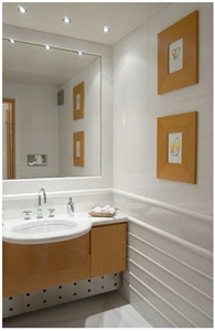 Thassos White Crystallina Marble Bathroom Design
