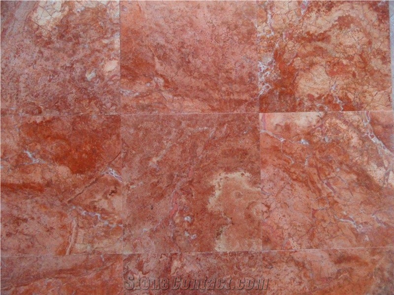 Turkey Red Travertine Slabs & Tiles, Polished Travertine Flooring Tiles, Walling Tiles