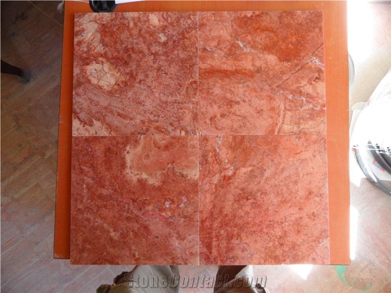 Turkey Red Travertine Slabs & Tiles, Polished Travertine Flooring Tiles, Walling Tiles