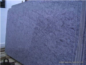 Lavender Blue Granite Slabs, India Blue Granite