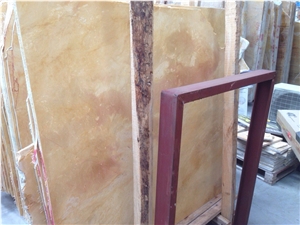 Polished Golden Empire Marble Slabs & Tiles, Iran Yellow Marble