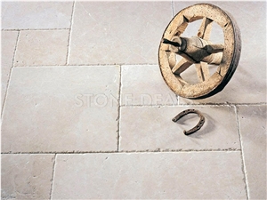 Argento Marble Tumbled French Pattern Floor Tiles