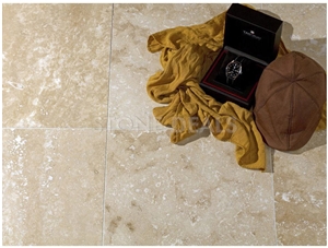 Premium Select Classic Travertine - Honed & Filled Tiles, Turkey Beige Travertine