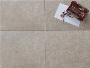 Salem Pearl Limestone - Tumbled Floor Tiles