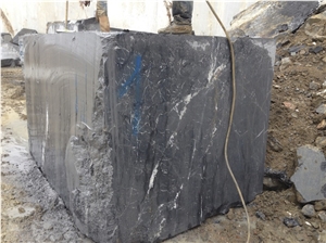 Black Marble Block, Nero Marquina Black Marble Block