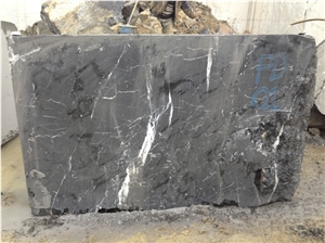 Nero Marquina Marble Block, Turkey Black Marble