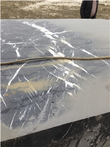 Nero Marquina Marble Block, Turkey Black Marble