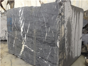 Turkey Marquina Black Marble Block