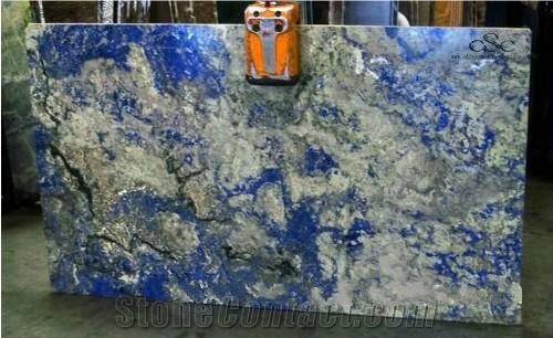 Sodalite Blue Granite Slabs and Tile,Namibia Blue Granite