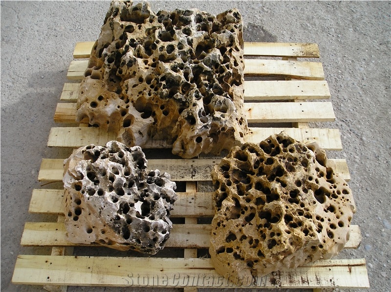 Moonstone Garden Landscaping Stones from Turkey