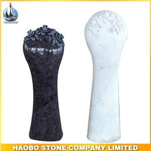Aurora Granite Rose Hand Carving European Memorials