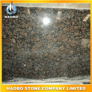 Baltic Brown China Supplier Popular Engineered Granite Slabs