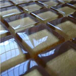 High Quality Glass and Marble Mosaic Tile (HCM-X-051)